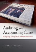 Auditing and Accounting Cases cover
