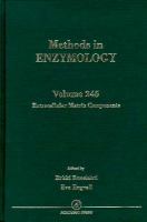Methods in Enzymology Extracellular Matrix Components (volume245) cover
