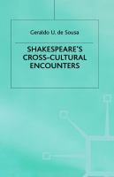 Shakespeare's Crosscultural Encounters cover