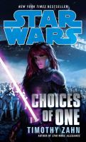 Star Wars: Choices of One cover