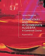 Elementary and Intermediate Algebra: A Combined Course cover