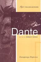 Dante Contemporary Perspectives cover