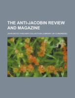 The Anti-Jacobin Review and Magazine cover