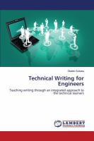 Technical Writing for Engineers cover