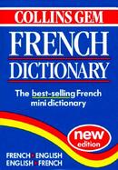 Collins Gem French Dictionary: French-English/English-French cover