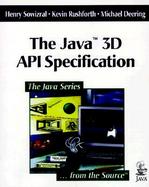 The Java 3D API Specification cover