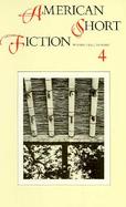 American Short Fiction Winter 1991, Number 4 (volume1) cover