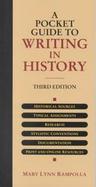 A Pocket Guide to Writing in History cover