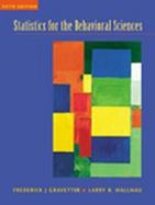 Statistics for the Behavioral Sciences cover