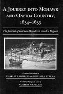 A Journey into Mohawk and Oneida Country, 1634-1635 The Journal of Harmen Meyndertsz Van Den Bogaert cover