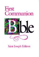 First Communion Bible St Joseph Edition White Flexible cover