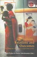 Institutions, Relations and Outcomes A Framework and Case Studies for Gender-Aware Planning cover