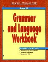 Grammar and Language Grade 10 cover