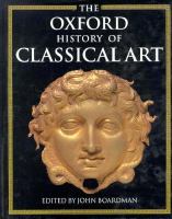 The Oxford History of Classical Art cover