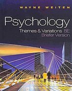 Psychology: Themes and Variations Briefer Version cover