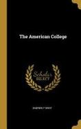 The American College cover