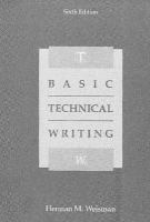 Basic Technical Writing cover