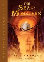 The Sea of Monsters: Percy Jackson and the Olympians, Book Two cover