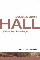 Douglas John Hall : Collected Readings cover