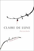 Claire de Lune cover