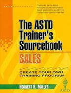 The Astd Trainer's Sourcebook Sales cover