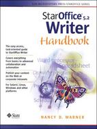 StarOffice 5.2 Writer Handbook cover