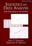 Statistics and Data Analysis  From Elementary to Intermediate cover
