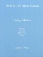 College Algebra Student's Solutions Manual cover