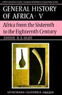 UNESCO General History of Africa, Vol. V cover
