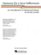 Harmony for a New Millennium An Introduction to Metatonal Music cover