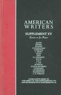 American Writers Supplement (volume4) cover