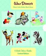 Walt disney's 6 Little Golden Books Bambi/Dumbo/Mother Goose/Pinocchio/Scamp/Three Little Pigs cover