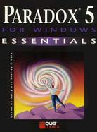 Paradox 5 for Windows Essentials cover