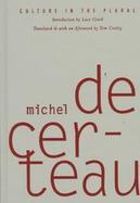 Culture in the Plural cover