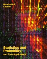 Statistics & Probability & Their Applications cover
