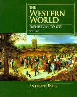 Western World Prehistory to 1715 (volume1) cover