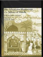 The ni'matnama Manuscript of the Sultans of Mandu : The Sultan's Book of Delights cover