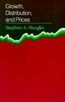 Growth, Distribution, and Prices cover