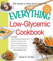 The Everything Low-Glycemic Cookbook cover