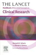 The Lancet Handbook of Essential Concepts in Clinical Research cover