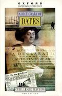 A Dictionary of Dates cover