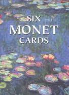 Six Monet Cards cover