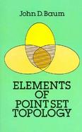 Elements of Point Set Topology cover