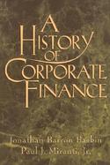 A History of Corporate Finance cover