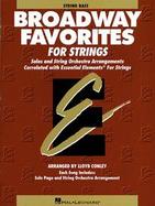 Essential Elements Broadway Favorites for Strings String Bass cover