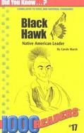 Black Hawk Native American Leader cover