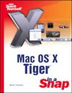 Mac Os X Tiger In A Snap cover