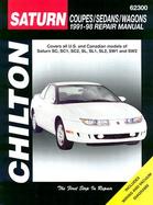 Chilton's Saturn Coupes/Sedans/Wagons 1991-98 Repair Manual cover