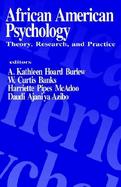 African American Psychology Theory, Research, and Practice cover