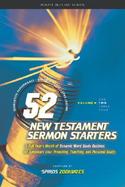 52 New Testament Sermon Starters cover